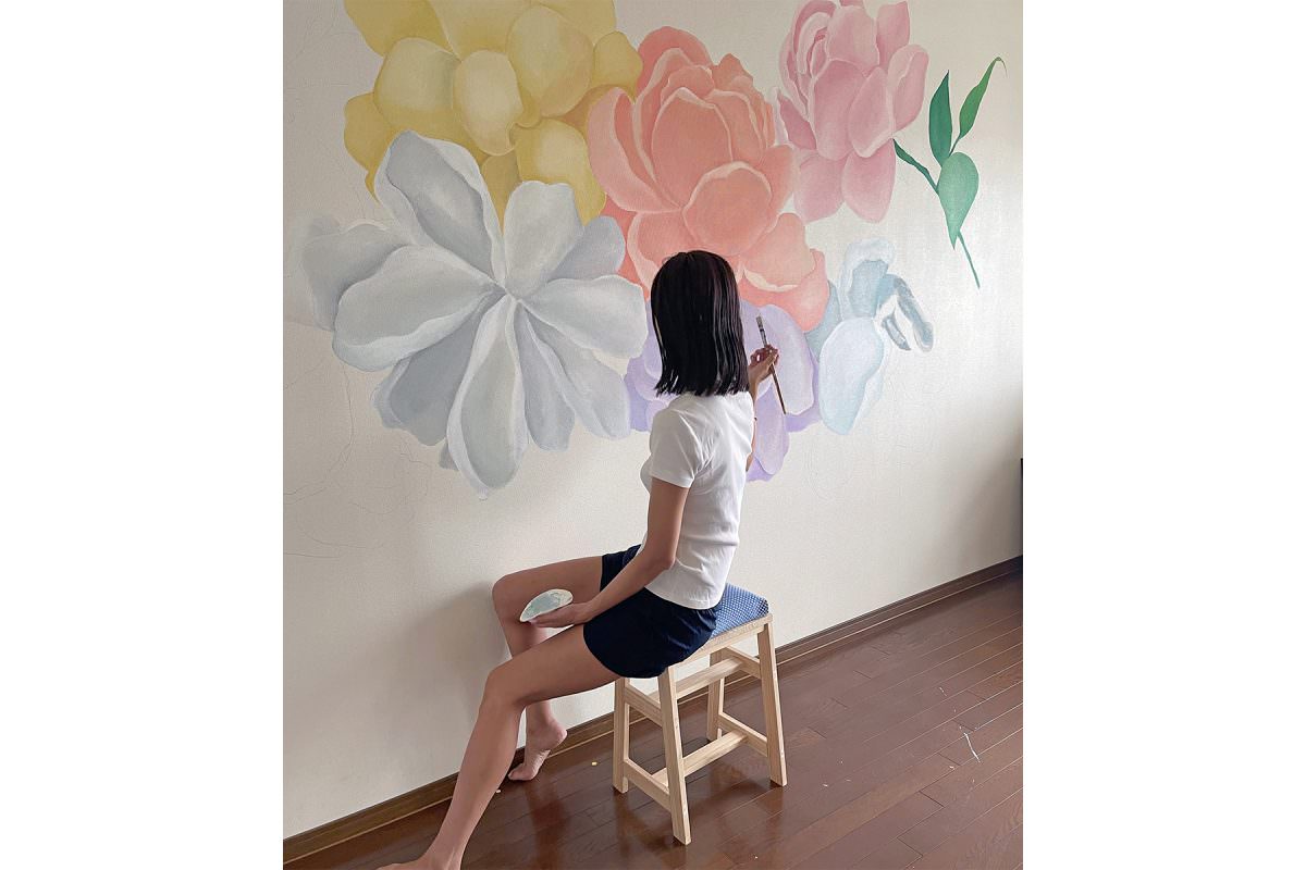 wall art work at my atelier